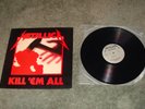 METALLICA KILL 'EM ALL RECORD VINYL LP ALBUM ORIGINAL MEGAFORCE 1983 C BURTON