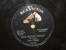 Elvis Presley RCA 78 Good Rockin' Tonight I Don't Care If The Sun Don't Shine