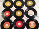 JOHNNY CASH 45 R.P.M. 9 RECORDS  SUN, COLUMBIA, & Johnny Cash Produced