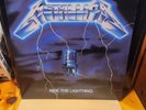 Metallica Ride The Lightning - 1984 Vinyl LP Banzai Records White Label BRC 1909