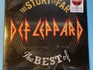 Def Leppard The Story So Far Translucent Yellow & Orange Vinyl 2LP SEAL DAMAGED