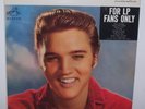 ELVIS PRESLEY For LP Fans Only LSP-1990 (e) 1959 Vinyl LP