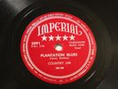 BLUES COUNTRY JIM BLEDSOE Plantation Blues IMPERIAL 5091 E   Superb Cty Blues