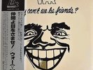 LP War Why Cant We Be Friends? OBI AND INSERT INCLUDED. JAPAN NEAR MINT