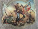 IRON MAIDEN -The Trooper- Very Rare 1983 Shaped Picture Disc (Vinyl Record)