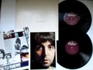 THE BEATLES - WHITE ALBUM - POSTER / INSERTS - EX+ -NM VINYL LP ULTRASONICCLEAN