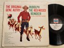 Gene Autry Rudolph The Red Nosed Reindeer LP Grand Prix Christmas Mono EX