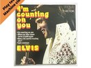 Elvis Presley - I'm Counting On You 7” Australian Issue Vinyl Record EX / EX