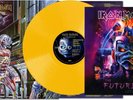 IRON MAIDEN LP Somewhere In Time YELLOW VINYL + Lenticular PRINT NEW & SEALED