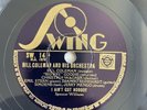 78 RPM - BILL COLEMAN & DJANGO REINHARDT - I Ain't Got Nobody - SWING 14 EX