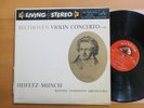 LSC-1992 Beethoven Violin Concerto Heifetz Munch RCA Living Stereo SD 2S 3S
