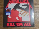 Kill EM All by Metallica (Walmart Exclusive Red Viynl) Sealed.