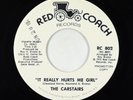 70s Soul 45 - Carstairs - It Really Hurts Me Girl - Red Coach - VG+ Sterling OG