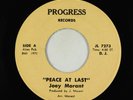 Funk Soul 45 - Joey Morant - Peace At Last - Progress - unknown?