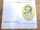 Jascha Heifetz-Beethoven Violin Concerto D . 1st 1969 Stereo . RCA LSC-1992. EX+