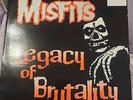 Misfits Legacy Of Brutality White Vinyl Record LP USA 1986 LE  500 made