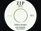 Modern Soul Boogie 45 - Chris Drozdowski - Where's The Beef? - Zip VG+ unknown?