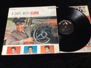 ELVIS PRESLEY LSP-2011(e) A DATE WITH WHITE TOP STEREO NM/MT STUNNING HIGH GRADE