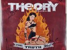 Theory Of A Deadman ‎– The Truth Is... (2011) White Vinyl, Autographed, Canadian