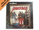 Black Sabbath - Sabotage - Lp Vinyl Record NEMS 9119 001 1y1-2y1 VG+ / VG+