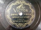 Cecil Scott Orch 'Springfield Stomp' 'Bright Boy'  Victor V-38117 78 rpm record