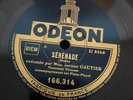 JEANNE GAUTIER / DRDLA - BOCCHERINI  / ODEON 166.314