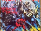 4 x Iron Maiden LP's Number of the Beast, Powerslave, Seventh Son, Piece of Mind