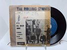 ROLLING STONES IT'S ALL OVER NOW ITALIAN ONLY GREY COVER 1964 45 RPM 7