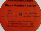 CULTURE PRODUCTIONS Black Panther Stylee 12” Oakland Bay Area Rap Hip Hop Lp  Ep