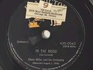 RCA Victor 420-0043 - In The Mood - Glenn Miller 78rpm Collectors Reissue Record