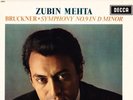 SXL 6202 UK WBG ED1 - BRUCKNER - SYMPHONY NR 9 - ZUBIN MEHTA - NM