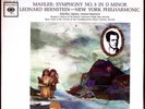 LEONARD BERNSTEIN NEW YORK PHILHARMONIC MAHLER SYMPHONY 3 VINYL 2-LP SET 212-88