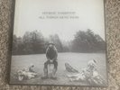 George Harrison All Things Must Pass 3 LP Vinyl Record Box Set With Poster (NM)