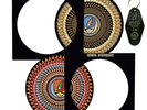 GRATEFUL DEAD FROM THE MARS HOTEL ZOETROPE LP W/ Promo Mars Room Key