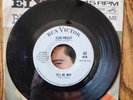ELVIS PRESLEY - TELL ME WHY / BLUE RIVER - 47-8740 WHITE LABEL PROMO W/ SLEEVE