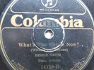 78 rpm Columbia 14129 Bessie Smith, What's Matter Now, I Want Every Bit, blues G