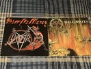 Slayer 2 LP record Lot: Show No Mercy & Hell Awaits With & Without Barcodes.