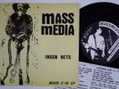 MASSMEDIA pre- HEADCLEANERS Ingen Hets  1980 swedish punk 7