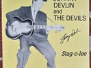 Johnny Devlin and the Devils Stag-O-Lee SIGNED Vinyl LP Record Canetoad Label