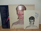 David Bowie Aladdin Sane Vinyl 1st UK Press With Fan Club Signed Insert