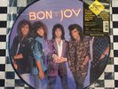 Slippery When Wet LP by Bon Jovi vinyl picture disc limited edition 1986 VG+