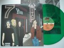 7 YEAR BITCH Gato Negro ATLANTIC original '96 Translucent Green vinyl LP +insert