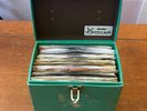 45 1960's & 1970's Rock and Roll 45's with Carry Case. Garage, Surf, Psych