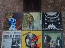 7 different JETHRO TULL LPs. THICK, AQUALUNG, LIVING IN PAST, PASSION PLAY etc