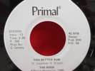 THE RODS Crank It Up / You Better Run 45 rpm (1980) Primal HARD ROCK METAL VG++