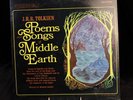 J.R.R. Tolkien Poems and Songs of Middle Earth Vinyl LP - Gaedmon TC 1211