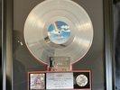 THE WHO - WHO ARE YOU; PLATINUM SALES FRAMED RECORD AND CASSETTE