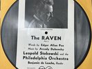 78rpm 1932 RCA Victor 4-part Picture Disc #2000/2001 Edgar Allen Poe: THE RAVEN