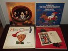 4 Christmas Vinyl LP Records Peter Paul & Mary Bing Crosby Gene Autry Belafonte