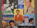 4 Elvis Presley LP Jackets Only: G.I. Blues Roustabout Double Trouble w/ Photo